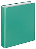 Veloflex 1151042 - Ringordner Basic, Ringbuch, Ordner, DIN A5, 2-Ring-Mechanik, 196 x 230 x 30, Karton, türkis, 1 Stück
