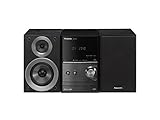 Panasonic SC-PM602EG-K Micro-Anlage mit Digitalradio DAB+ (CD, Bluetooth, UKW Radio, HiFi-System mit 40W RMS) schw