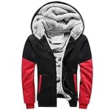 NNGOTD Herren Sweatjacke ohne Kapuze Slim fit Softshell Herren Jacke mit Kapuze Jacke Herren schwarz elegant Sweatjacke Herren lang Herren Tshirt v Ausschnitt Pullover Herren mit Kapuze 3XL