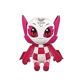 LSGO Miraitowa und Someity Plush 2021 Tokyo Olympic Maskottchen Anime Kuscheltiere für Olympia, Olympische Souvenirpuppe in Japan, offizielle Pupp