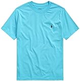 Polo Ralph Lauren Kinder Jungen T-Shirt Baumwolle Jersey Rundhalsausschnitt (große Kinder), (Summer 2020) Liquid Blue, M