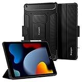 Spigen Rugged Armor Pro Hülle Kompatibel mit iPad 10.2 Zoll iPad 9 2021 / iPad 8 2020 / iPad 7 2019 - Schw