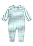 Sanetta Baby-Jungen Overall Strampler, Weiß (White 10), 80 (Herstellergröße: 080)