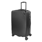 Bugatti Hartschalenkoffer Kallisto 61.5 x 41 x 26.5 cm - 61L - 4 Rollen Reisekoffer, Schwarz mit TSA Z