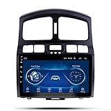 HGKHJ Auto-GPS-Navigationssystem Bluetooth-Anruf-Multimedia-Player, 9-Zoll-Zentralsteuerung-Großbild-Auto-DVD-Radio-Video-Player für Hyundai Santa Fe 2005-2015, Unterstützung WiFi/USB/Hot Sp