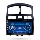 HGKHJ Auto-GPS-Navigationssystem Bluetooth-Anruf-Multimedia-Player, 9-Zoll-Zentralsteuerung-Großbild-Auto-DVD-Radio-Video-Player für Hyundai Santa Fe 2005-2015, Unterstützung WiFi/USB/Hot Sp