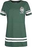 Harry Potter Slytherin Frauen Kurzes Kleid grün meliert L