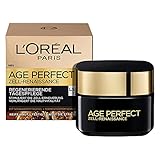 L'Oréal Paris Tagespflege, Age Perfect Zell Renaissance, Anti-Aging Gesichtspflege, Kraft und Vitalität, Für reife Haut, Mit schwarzem Trüffel und fermentiertem Schwarztee, LSF 15, 50