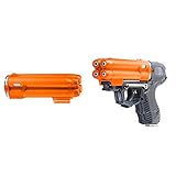 PIEXON Pfefferspraypistole JPX6 mit 4 Schuss Speedloader + Ersatzmag
