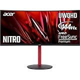 Acer Nitro XZ342CU P 34 Zoll UW-QHD LED LCD Monitor - 21:9 - Schw