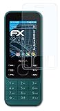 atFolix Schutzfolie kompatibel mit Nokia 6300 4G Folie, ultraklare FX Displayschutzfolie (3X)