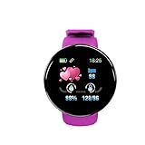 YUECI Herren Damen Smartwatch Schlafüberwachung Fitness Tracker Armband Fitness Armbanduhr Sportuhren Voller Touch Screen Wasserdicht Bluetooth Smart Watch mit Pulsuhr und Blutsauerstoffsättigung