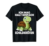 Ich mag halt einfach Schildkröten Spruch Schildkröte Kröte T-S