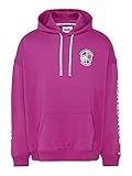 Tommy Jeans Herren TJM Together World Peace Hoodie Kapuzenpullover, Autumn Plum, 48