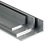 Aluminium Winkel AlMgSi05 ungleichschenklig | BxHxS 50x20x2mm L:2000mm (200cm)