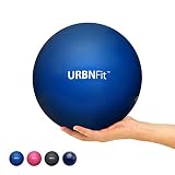 URBNFit Pilates Ball klein (23 cm) - Mini-Gymnastikball für Fitness, Yoga, Physiotherapie, Bauchmuskeltraining etc. - Inkl. Workout-G