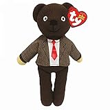 TY 46226 Mr Bean Teddy Jacket & Tie Plüsch, B