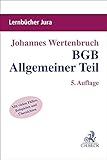 BGB Allgemeiner Teil (Lernbücher Jura)