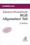 BGB Allgemeiner Teil (Lernbücher Jura)