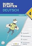 Durchstarten - Deutsch Mittelschule/AHS - 4. Klasse: Lernhilfe - Übungsbuch mit Lösung