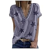 HHOP Damen Hemd braun Oberteil Damen Trachtenbluse Schulterfreies top Damen Pullover Lange Oberteile für Leggings langes Hemd Damen herbstoutfits Damen Bluse Spitze D