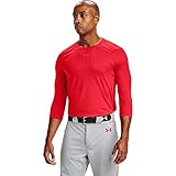 Under Armour Men's Standard IsoChill 3/4 Sleeve Shirt, (600) Red / / Beta, XX-Larg