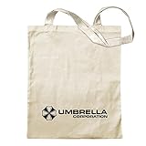 Kiwistar Umbrella Corperation Tragetasche Baumwolltasche Stoffbeutel Umhängetasche Langer Henk