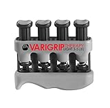 Dynatomy VariGrip Therapy einstellbarer Widerstand, leicht bis mittel, Fingerstärker, Fingertrainer, Handtrainer, Griffstärker, extra breite Basis, ergonomisch, 2 Trainer in 1, (VGL)