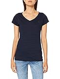 G-STAR RAW Womens Eyben Slim V-Neck T-Shirt, Multicolor (Sartho Blue/dk Black C792-8926), L