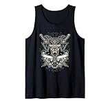 Ancient Samurai Krieger mit Schwertern Japanisches Bushido Tank Top