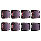 Freewell Den Ganzen Tag-4K Series-8Pack ND, ND/PL, CPL Filter Kompatibel mit Air 2S D