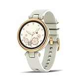 NONGLAN Smart Watch Lady Sport Smartwatch Herzfrequenz Blut Sauerstoff Monitor Frauen Mädchen Armbanduhr Für Android Ios(Color:Weiß)