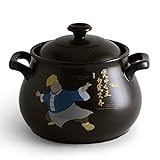 Kocher Auflauf Keramik SuppentöPfe Ton Auflauf Hochtemperaturfeuer, KöStliche KochernäHrung, Leicht Zu Reinigen-Fassungsvermögen 6000