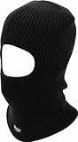 Highlander Erwachsene Sturmhaube Balaclava, Schwarz, One S