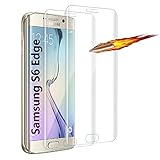 Carantee Schutzfolie für Samsung Galaxy S6 Edge Panzerglas [2 Stück], Displayschutz für Samsung Galaxy S6 Edge Displayschutzfolie, HD, 9H Härte, Anti-Bläschen Kompatibel mit Samsung Galaxy S6 Edg