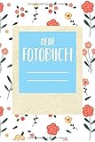 Mein Fotobuch: Fotobuch 120 Seiten zum einkleben Sofortbilder 85mm x 55mm Sofortbild Sofortbildkamera Fotoalbum Album Geschenk Erinnerungsbuch M