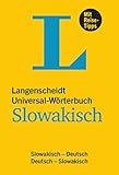 Langenscheidt Universal-Wörterbuch Slowakisch - mit Tipps für die Reise: Slowakisch-Deutsch/Deutsch-Slowakisch (Langenscheidt Universal-Wörterbücher)