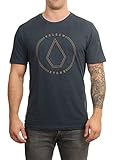 Volcom Herren Rim Stone HTH Ss T-Shirt mit kurzen Ärmeln, Marineblau, L