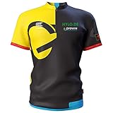 Target Darts Coolplay Kragenloses Gabriel 'German Giant' Clemens Pro Darts Shirt XXL, schwarz-gelb