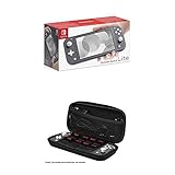 Nintendo Switch Lite, Standard, grau + iMW Transport-Case für Nintendo Switch Lite, Schw