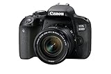 Canon EOS 800D SLR-Digitalkamera,Schw