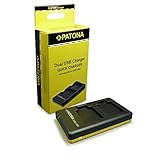 PATONA Dual Schnell-Ladegerät EN-EL19 für Akkus Nikon CoolPix S2500 S3100 S4100 inkl. Micro-USB Kab