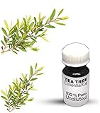 Ätherisches Teebaum-Öl / 100% reines Teebaum, unverdünntes ätherisches Öl, Premium-Qualität (10 ml)