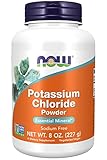 Now Foods, Potassium Chloride Powder ( Kaliumchlorid Pulver ), 227 g, Laborgeprüft, Kalium, Glutenfrei, Sojafrei, Veg