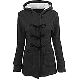 NJGRAE Winterjacke Damen Lang Mantel Herbst Parka Winter Jacke Warm mit Fellkapuze Outdoorjacke Baumwolle Winterjacken Warm GefüTterte Windbreakers Dickere Hardshelljack