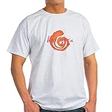 CafePress T-Shirt Yoga Wirbel Hot Orange.PNG – 100% Baumwolle Gr. M, aschg