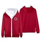 tohole Squid Game Trainingsanzüge Squid Game Kostüm Zip Up Tops Sweatshirt Halloween Cosplay Kostüm Coat Hooded Sportsw