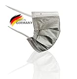 ionotech 10 Stück SilverStrike One, Die viruzide Maske, Mund & Nasenschutz Typ IIR, Made in Germany, Zertifiziert nach DIN 14683, ISO 18184 (10)