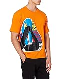 FILA Herren Men Damon Dropped Shoulder Tee T-Shirt, Russet orange, XS