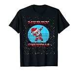 Merry Christmas Dubbing Santa T-S